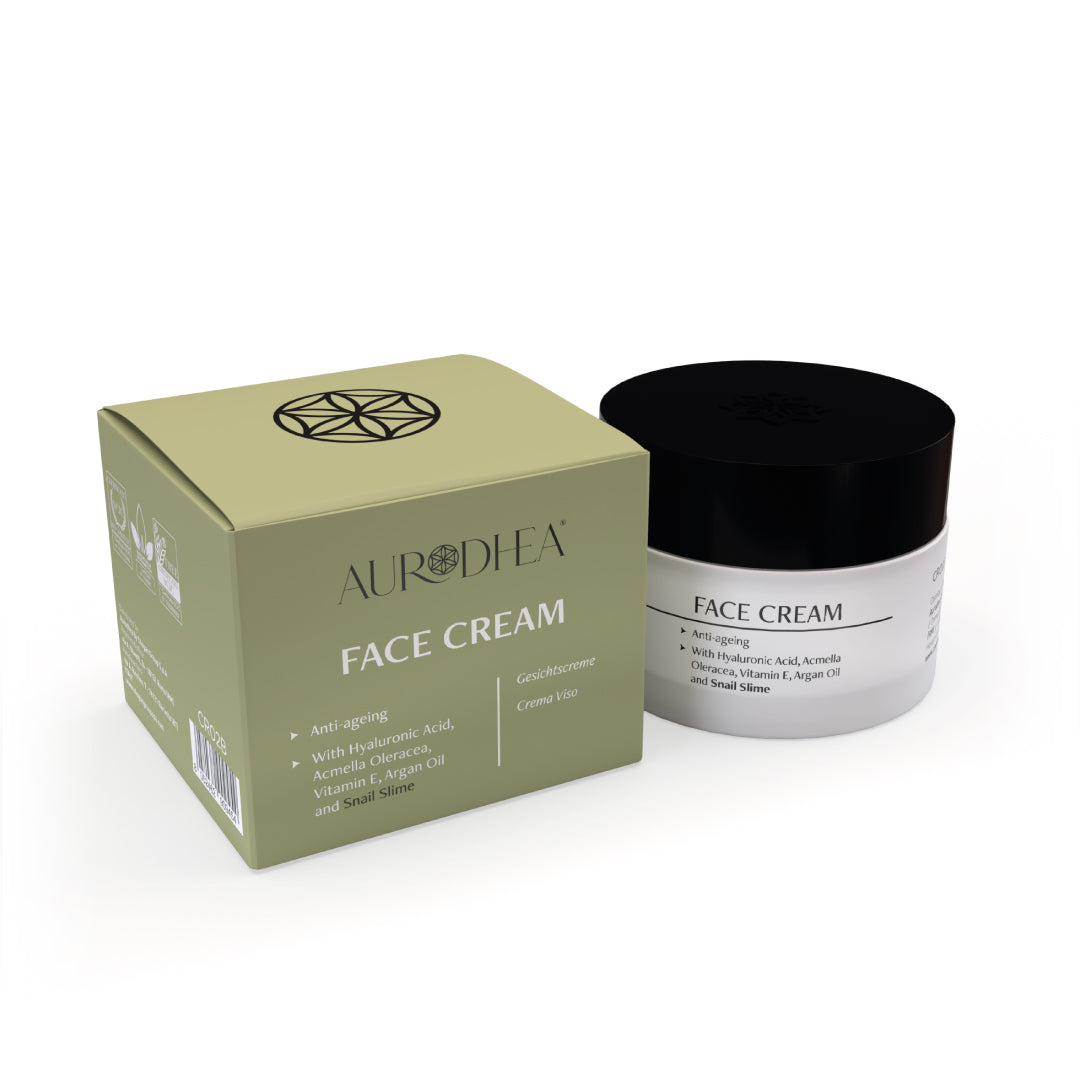 Anti-ageing gezichtscrème met slakkenslijm